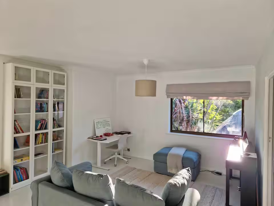 Quiet study and reading nook